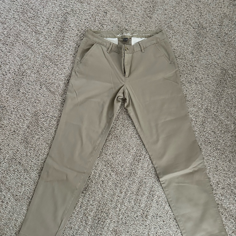 Eddie Bauer Boyfriend Chino - tan - size 10